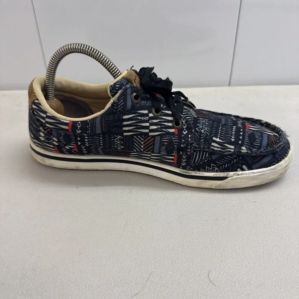 Twisted‎ X Women's Kicks Lace Southwestern Sneaker Moc Toe Multicolor Size 9.5M